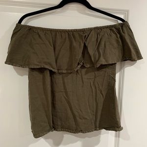 PIMKIE off the shoulder shirt